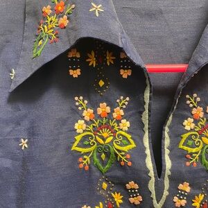 Vintage 1970s Boho women’s shirt